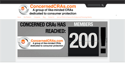 Desktop Screenshot of concernedcras.com
